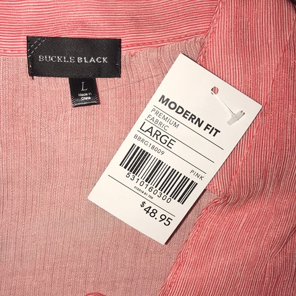 New! Buckle black textured lace up top - Picture 6 of 8